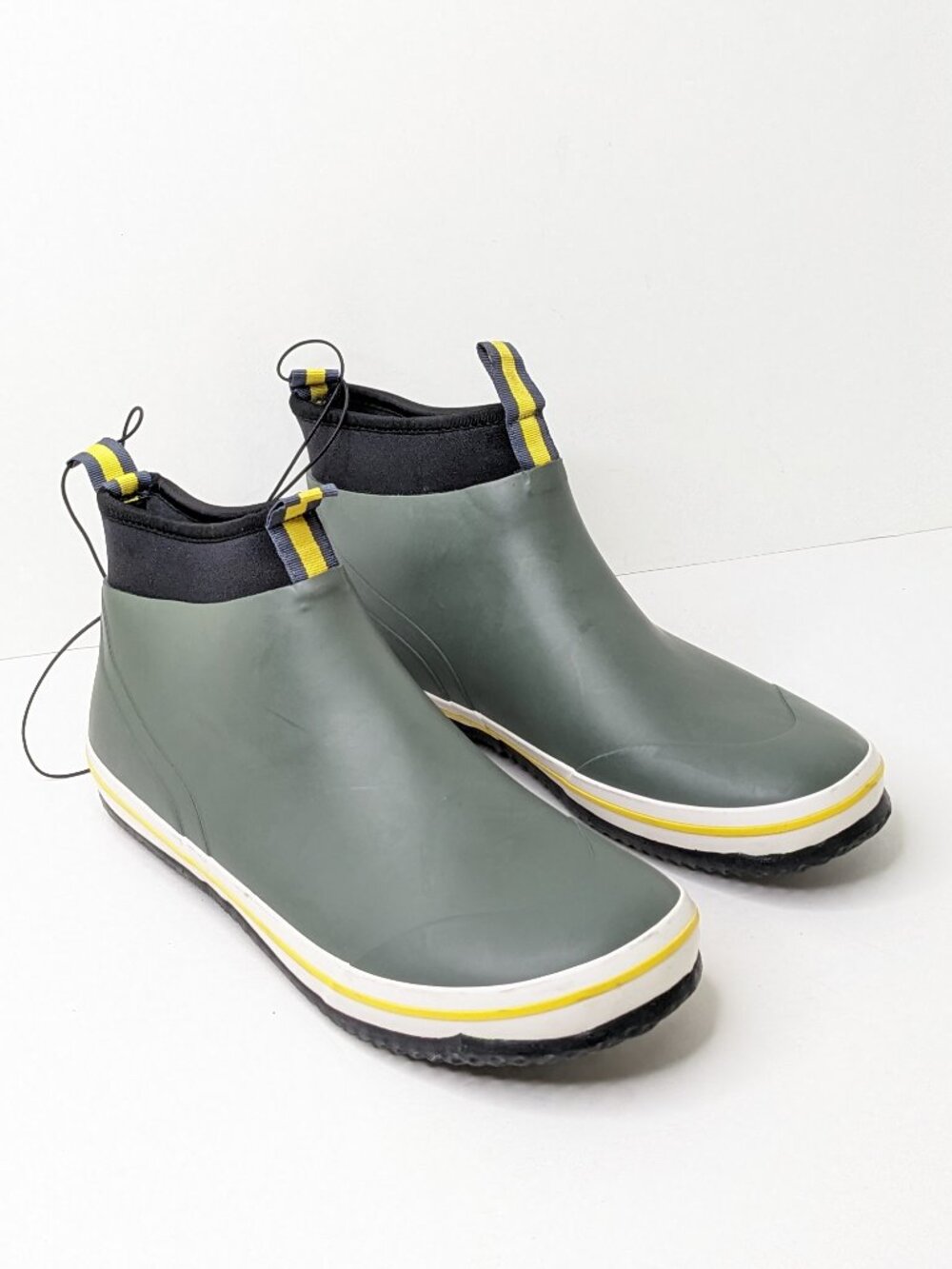 Norty Waterproof Ankle Deck Boots Grey Men's 9